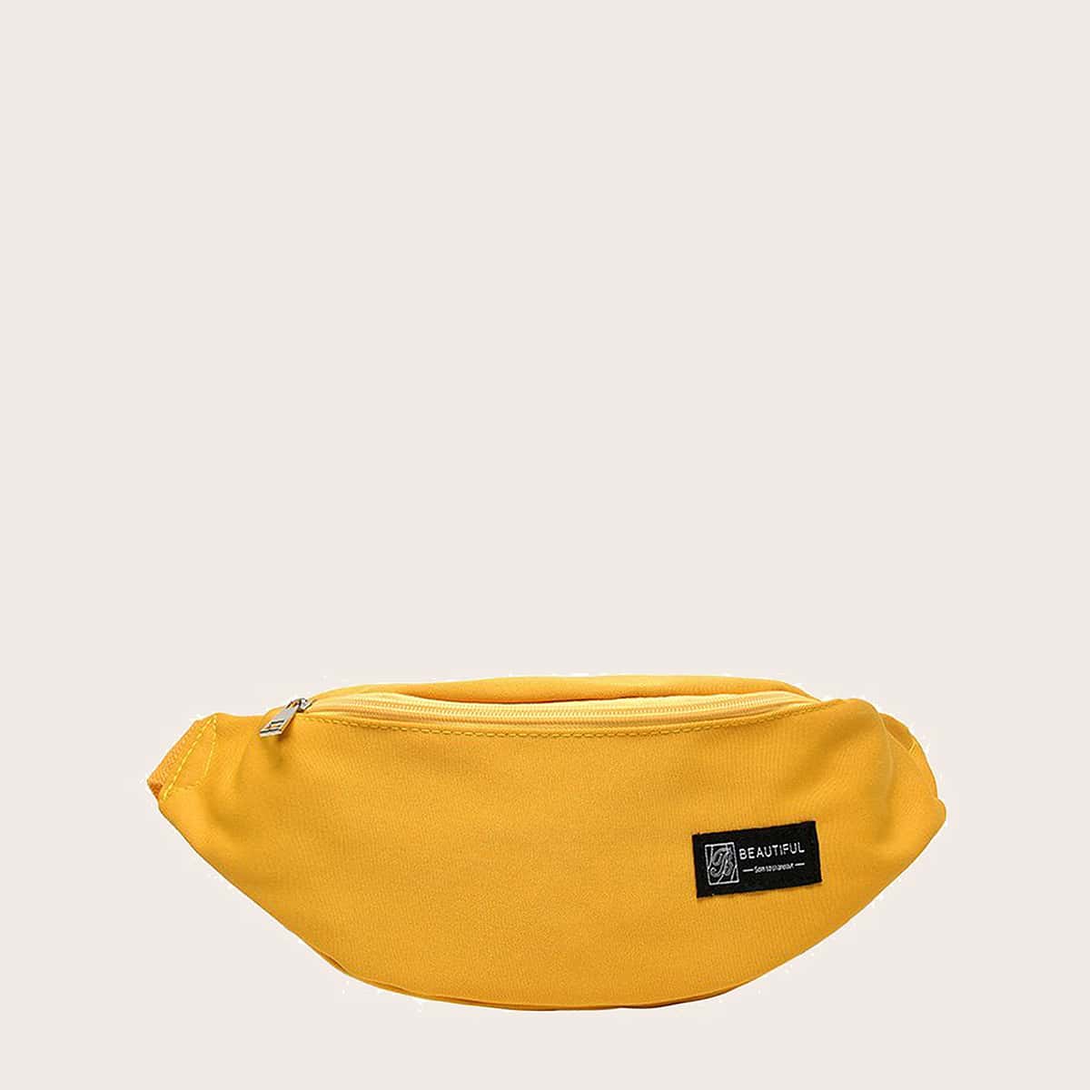 

Canvas Fanny Pack, Yellow