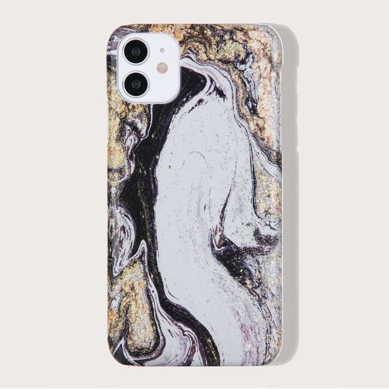

Marble Pattern iPhone Case, Multicolor