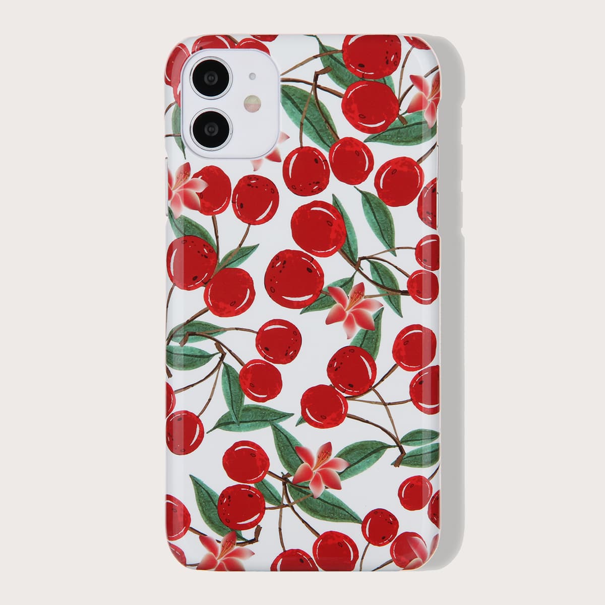 

Cherry Print iPhone Case, Multicolor