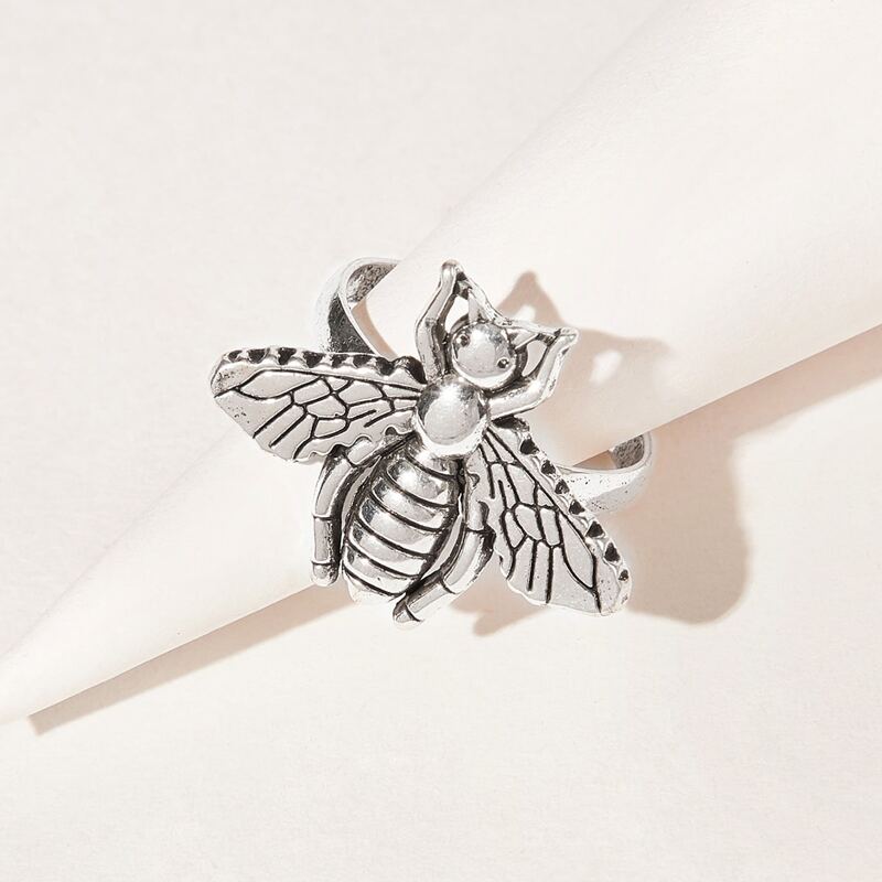 

1pc Bee Ring, Silver
