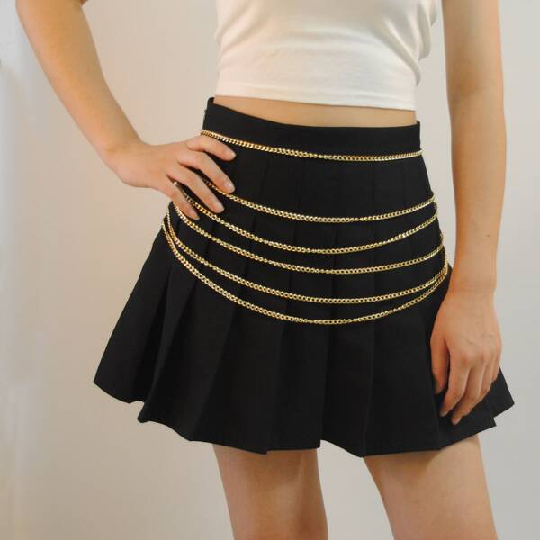 

Layered Waist Chain, Gold