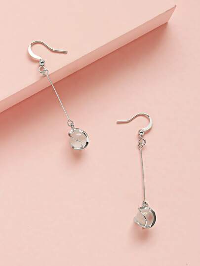 Opal Decor Drop Earrings