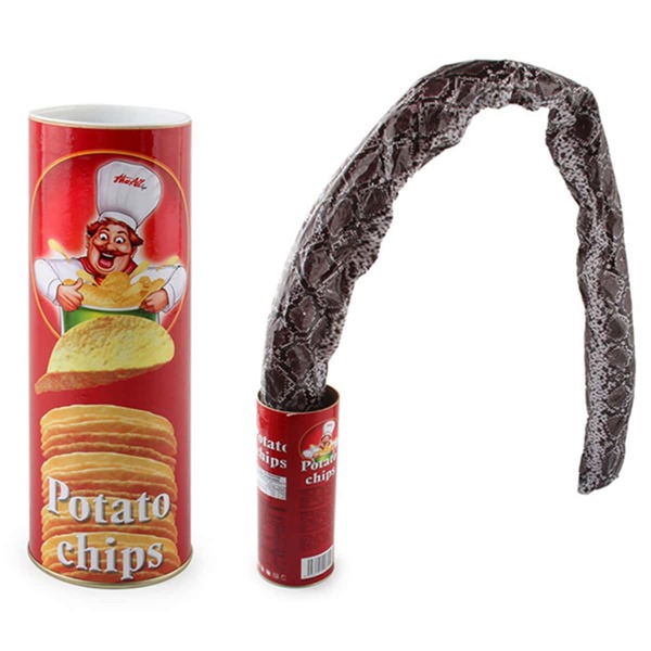 

Детская игрушка в форме чипсов и змеи 1шт, Многоцветный