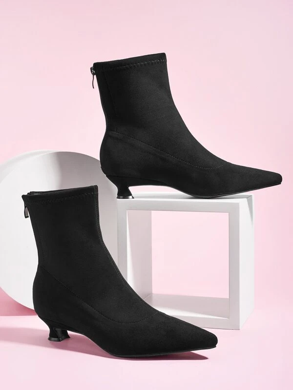 kitten heel ankle boots uk