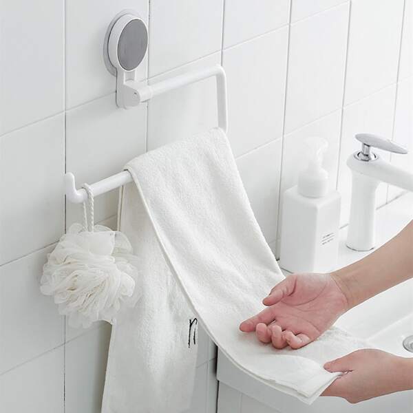 

1pc Wall Mounted Storage Rack, White