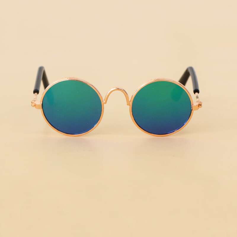 

Round Lens Cat Sunglasses, Green