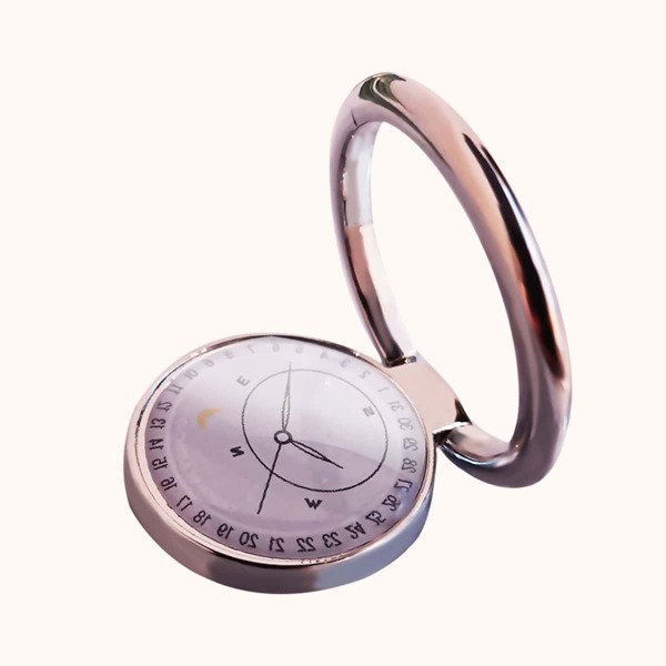

Clock Design Phone Ring, Grey