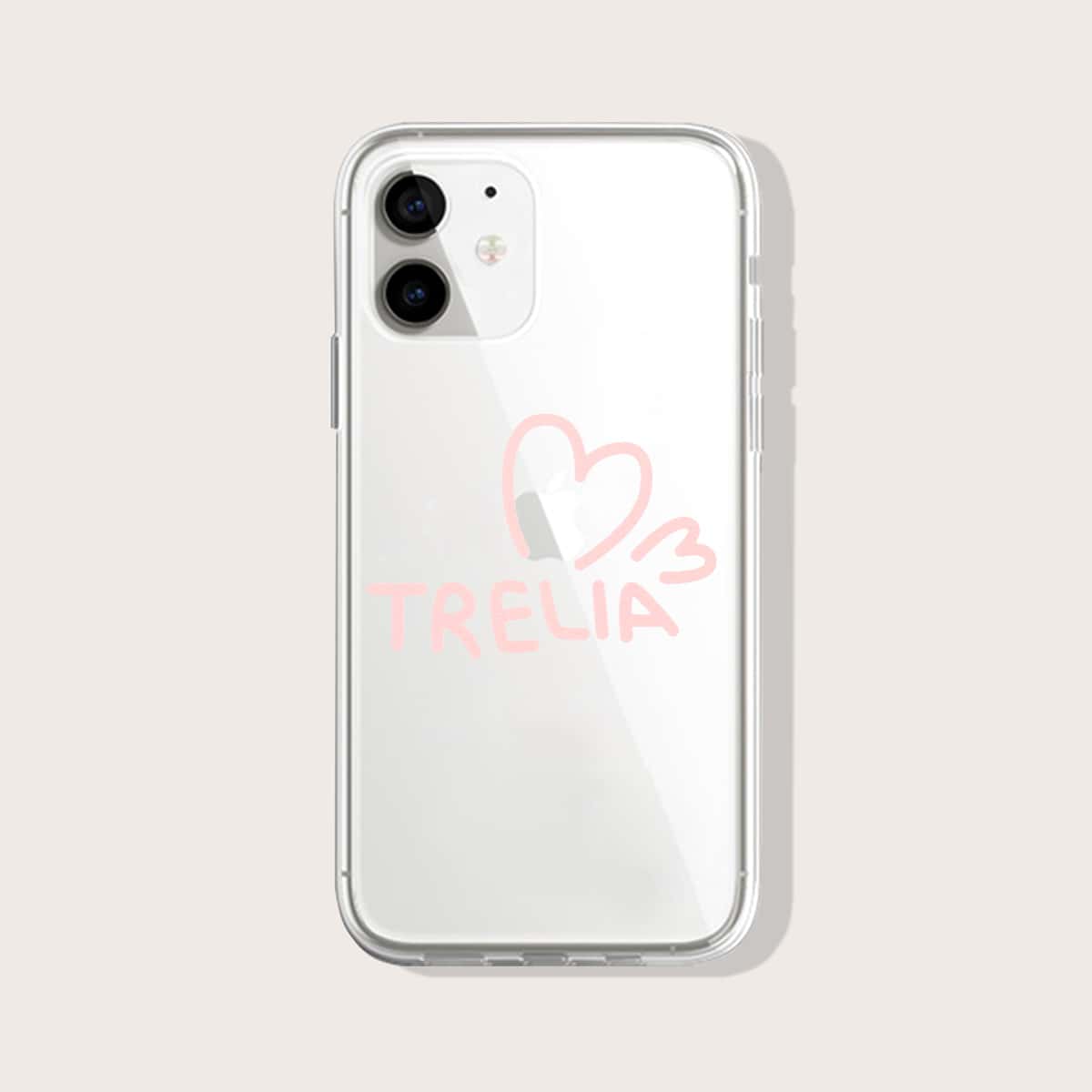 

Heart Clear iPhone Case