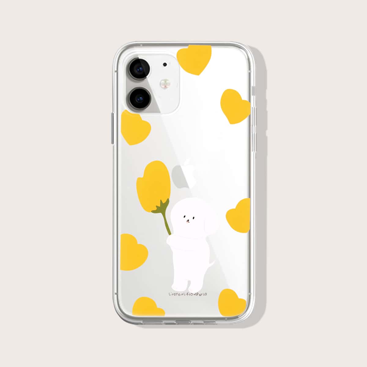 

Cartoon Graphic Clear iPhone Case