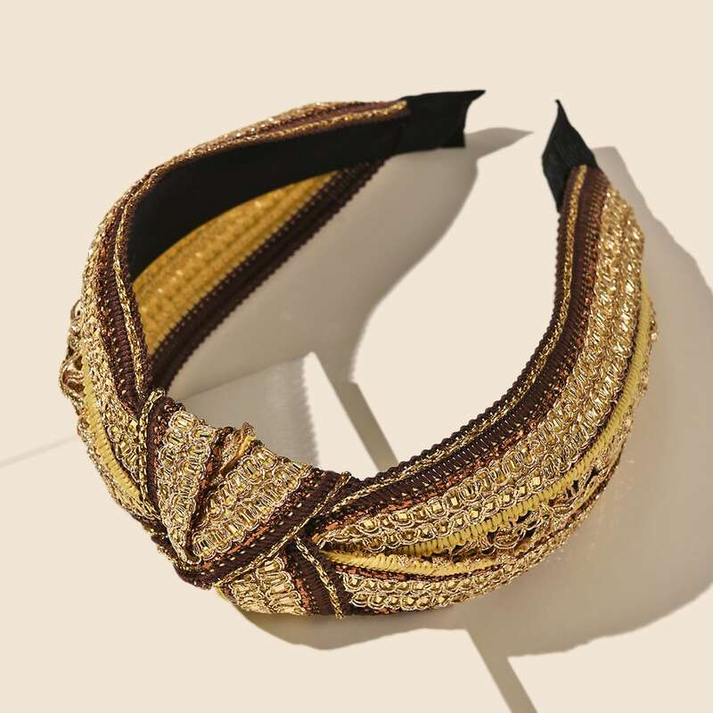 

Knot Decor Hair Hoop, Gold