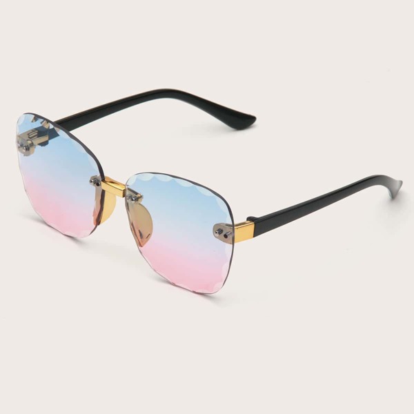 

Kids Tinted Lens Rimless Sunglasses