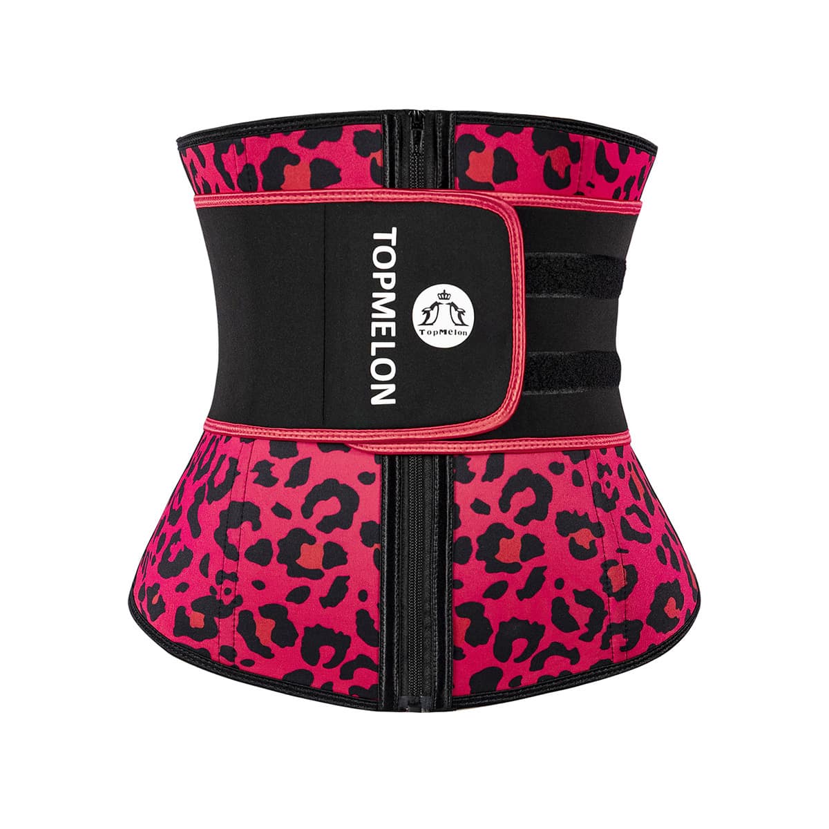 

Leopard Print Waist Trainer Shapewear, Pink
