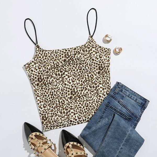 

Leopard Cami Top, Multicolor