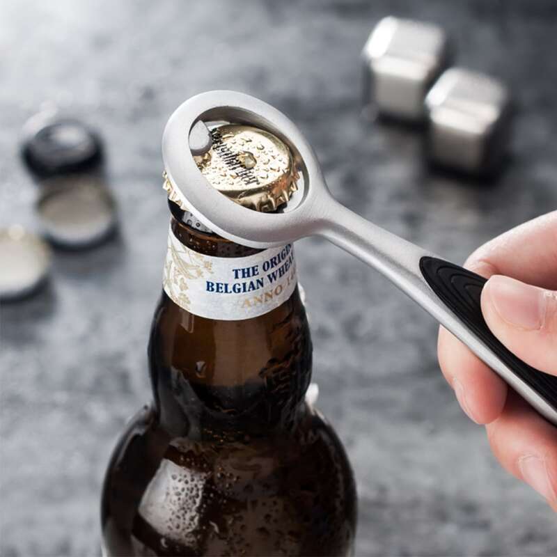 

1pc Kitchen Wine Opener, Silver