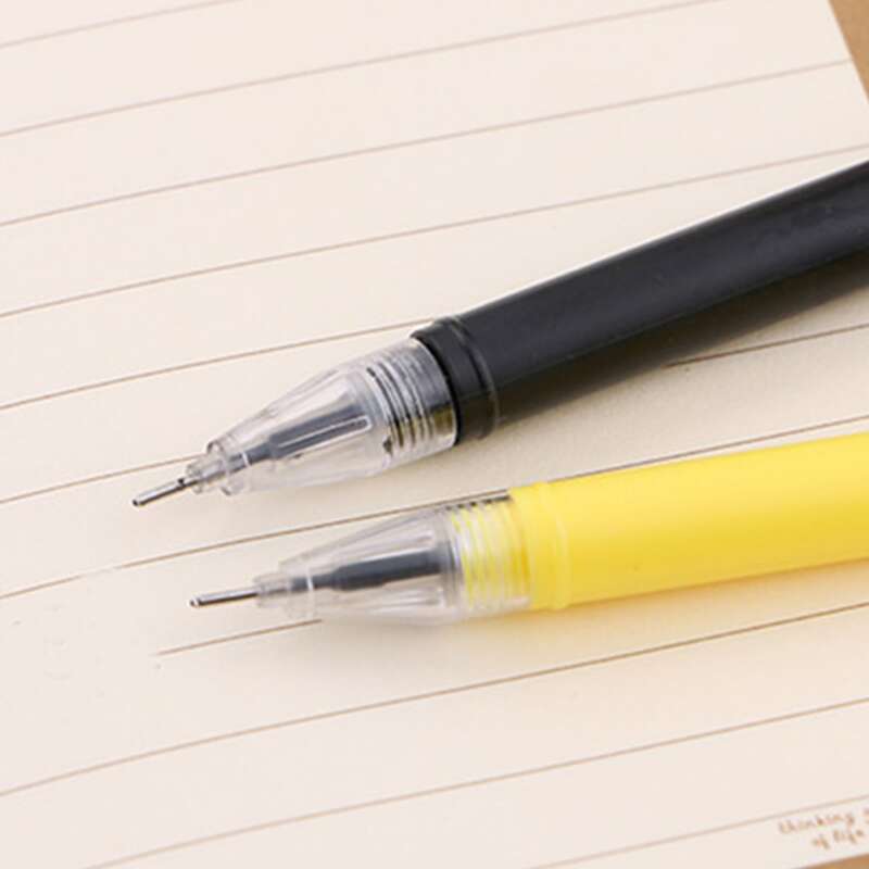 

4pcs Cartoon Gel Pen, Black