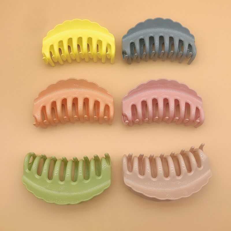 

1pc Random Solid Hair Claw, Multicolor