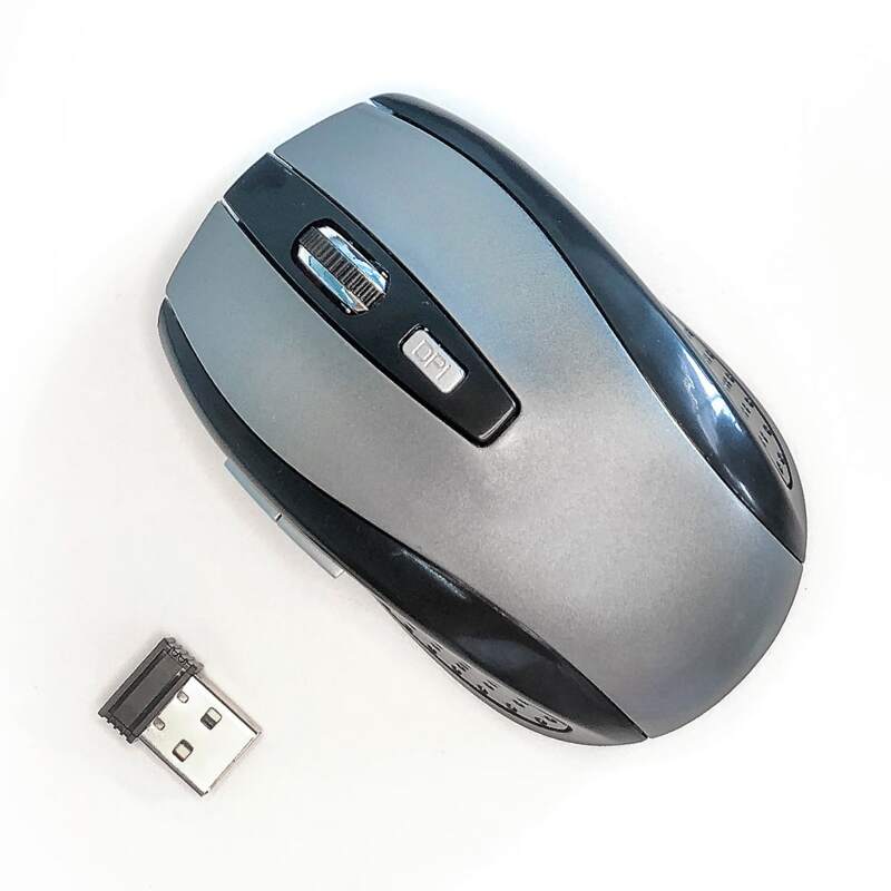 

Two Tone Wireless Mouse, Dark grey