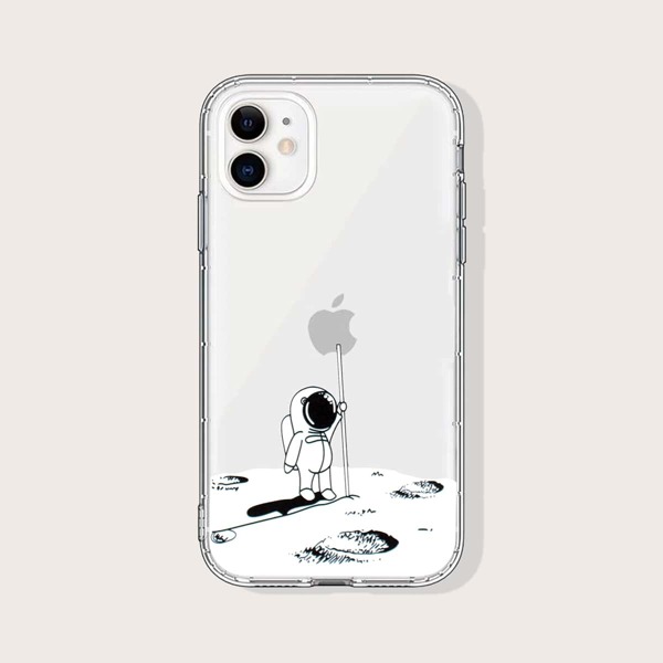 

Astronaut Clear iPhone Case
