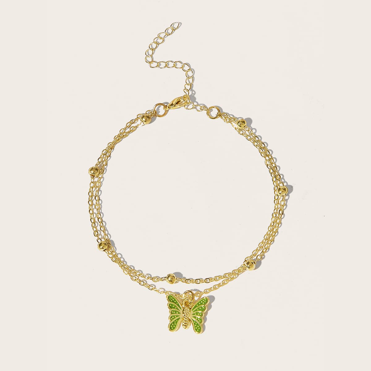

Butterfly Chain Bracelet, Gold