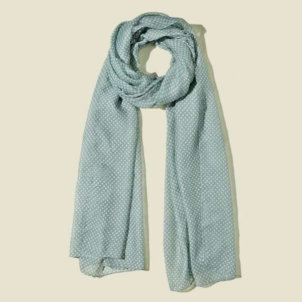 

Polka Dot Pattern Scarf, Multicolor