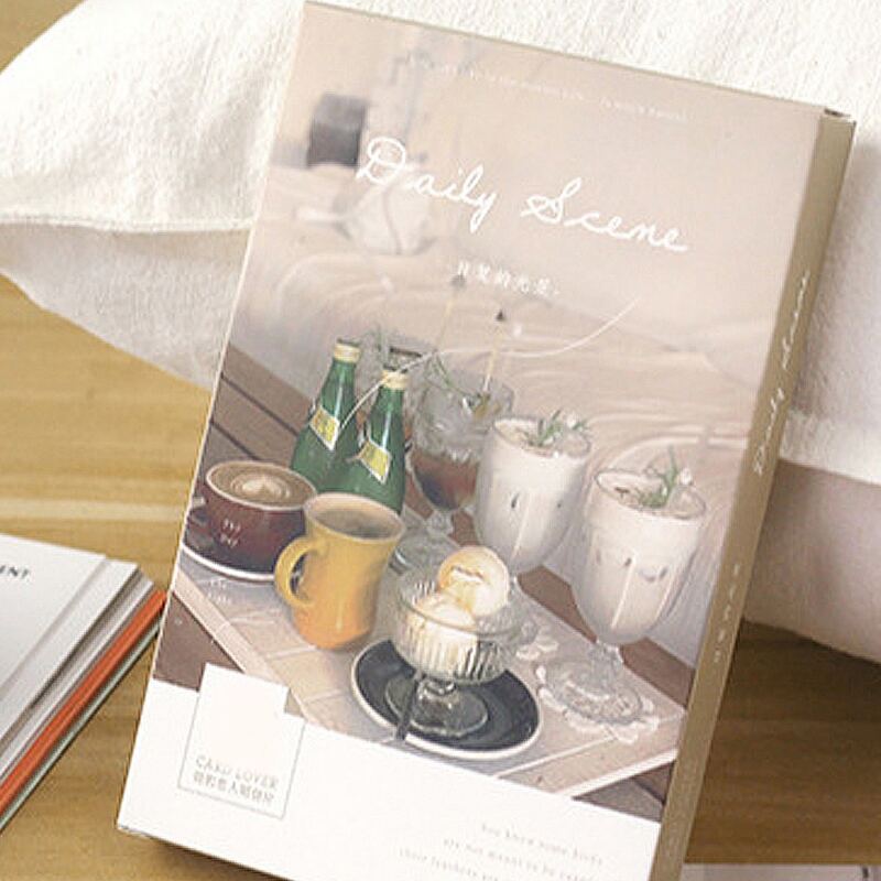 

30sheets Random Mixed Pattern Postcard, Multicolor