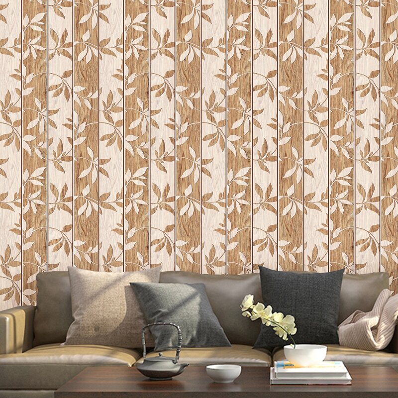 

Leaf Print Wall Sticker, Multicolor