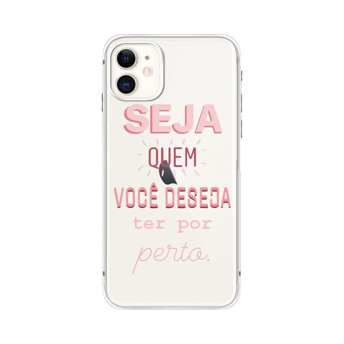 

Portuguese Letter Graphic iPhone Case, Clear