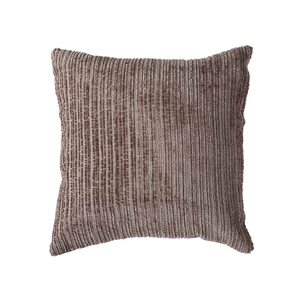 

Solid Color Cushion Cover Without Filler, Coffee brown
