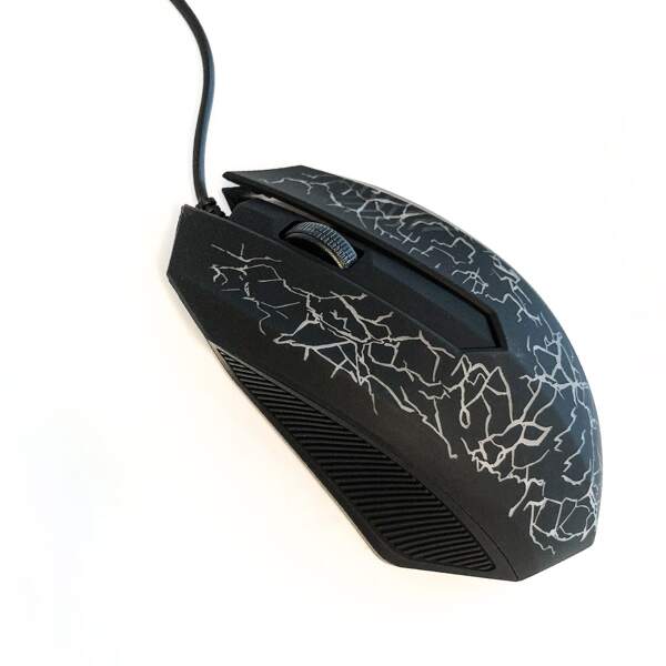 

Graphic Wired Mouse, Black