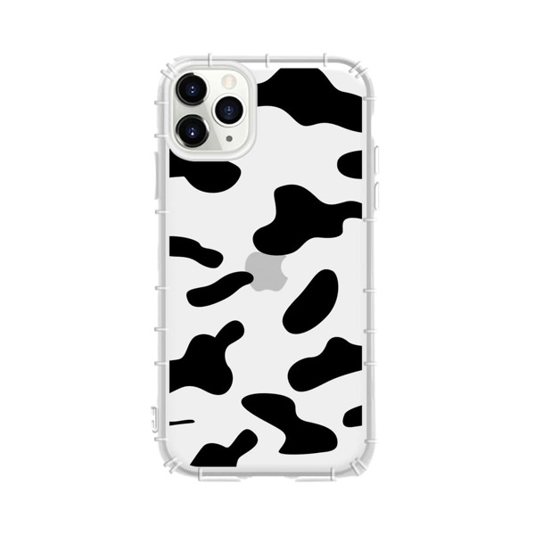

Cow Pattern Clear iPhone Case, Multicolor