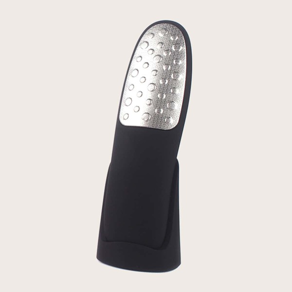 

1pc Exfoliating Foot Care Tool, Black