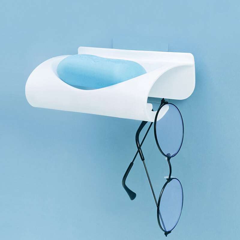 

Multifunction Soap Dish Holder, White