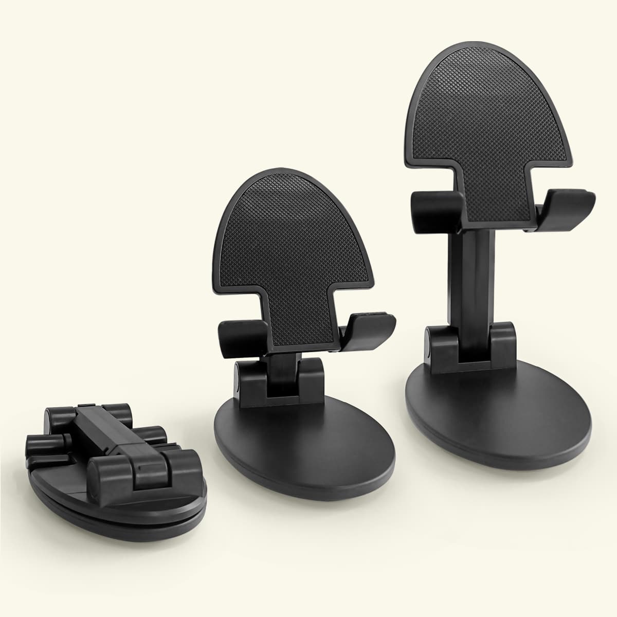 

Foldable Desktop Phone Holder, Black