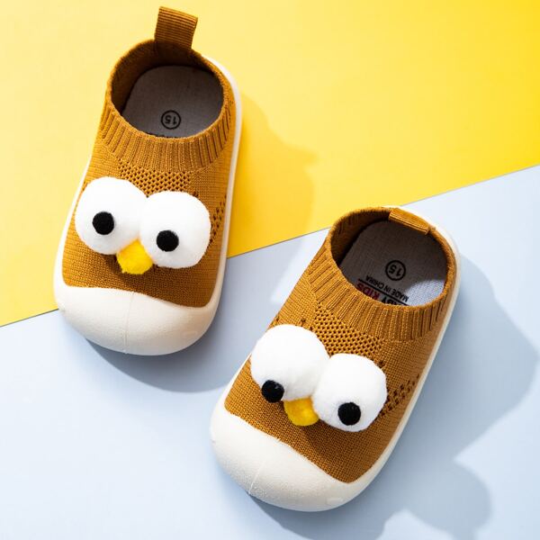 

Baby Boy Slip On Cartoon Sneakers, Yellow