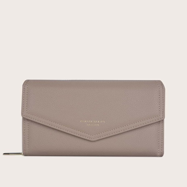 

Zip Around Purse With Card Slot, Apricot