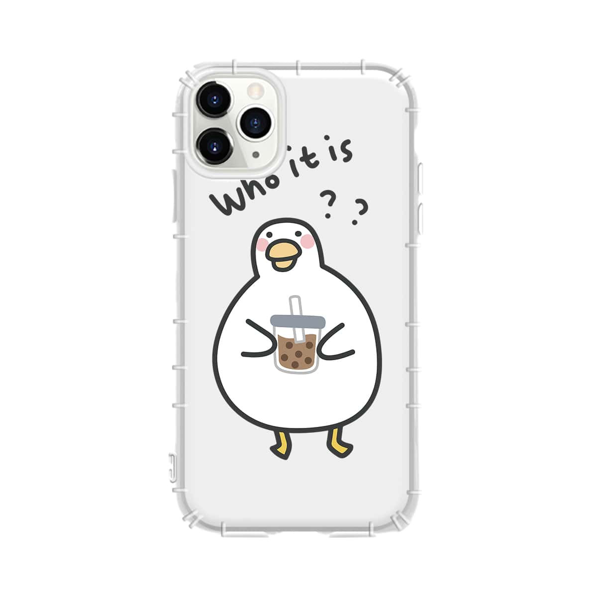 

Duck Cartoon Graphic iPhone Case, Multicolor