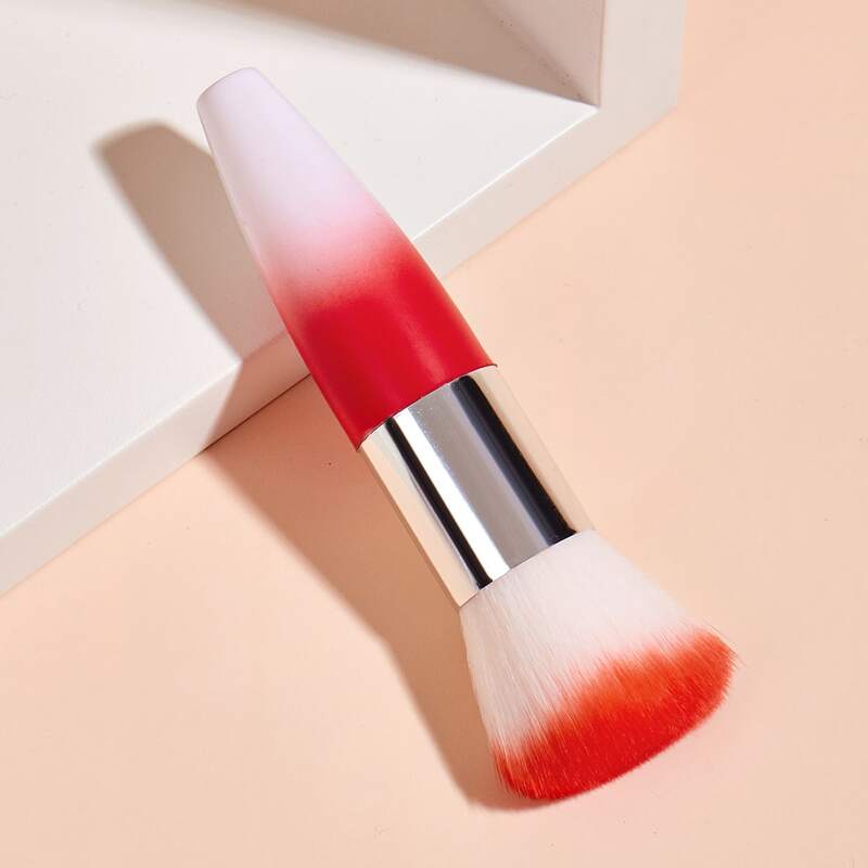 

1pc Two Tone Powder Brush, Red