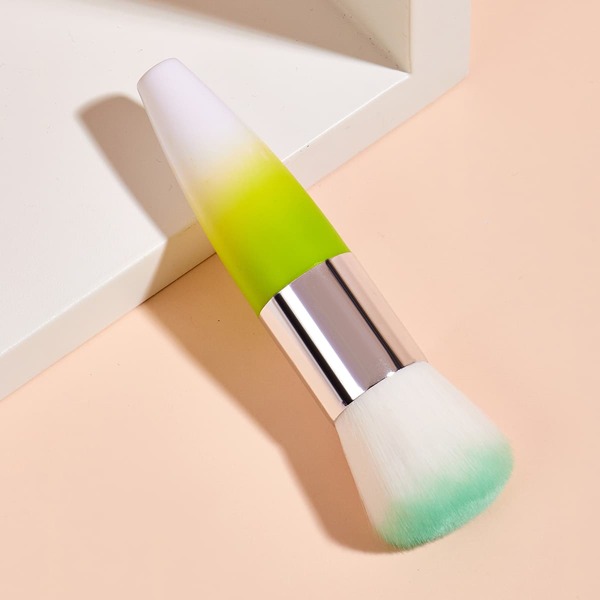 

1pc Two Tone Powder Brush, Green