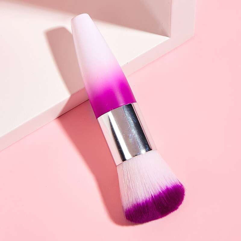 

1pc Two Tone Powder Brush, Purple