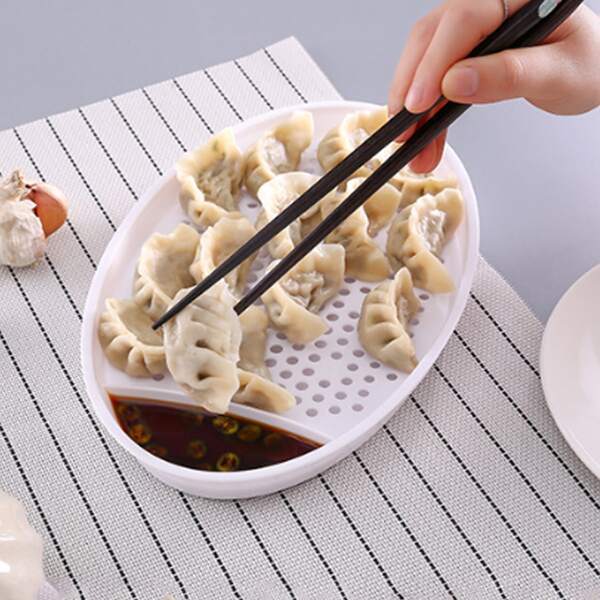 

1pc Random Color Double Grid Plate, Multicolor