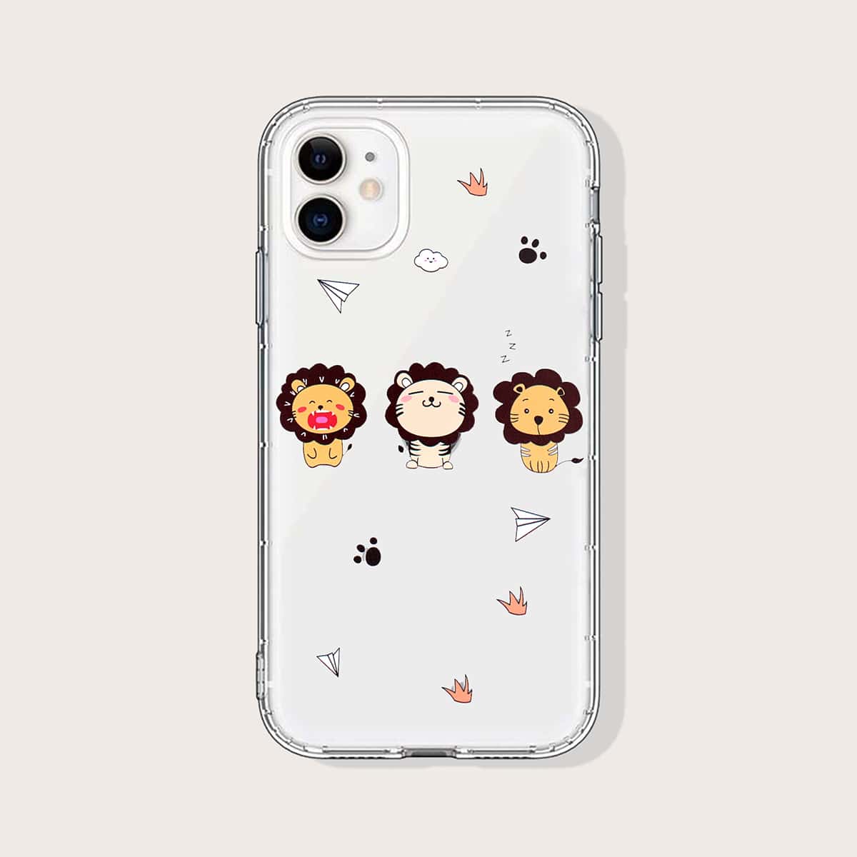 

Cartoon Graphic Clear iPhone Case