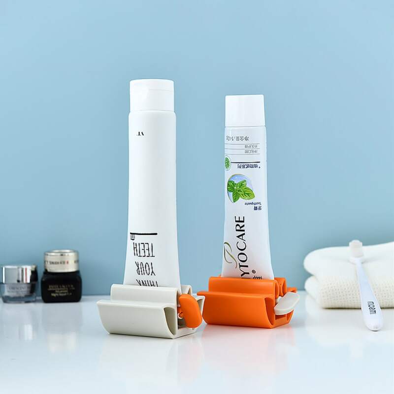 

1pc Random Color Manual Toothpaste Squeezer, Multicolor