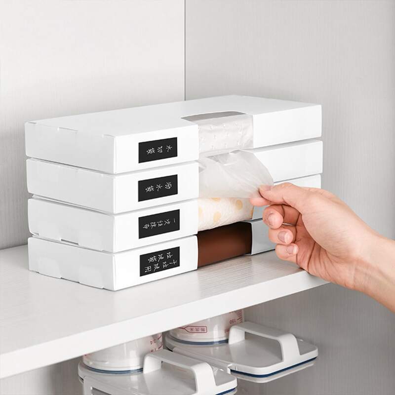 

1pc Desktop Storage Box, White