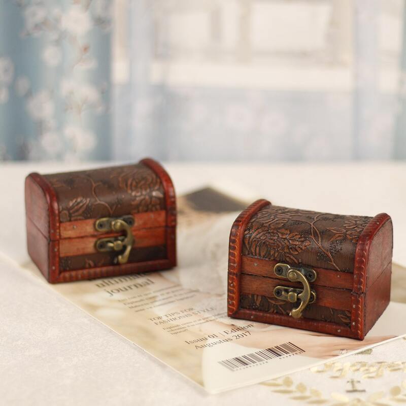 

Treasure Box Decoration, Brown