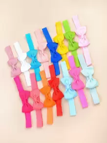 bilicaca 15pcs Baby Bow Decor Headband