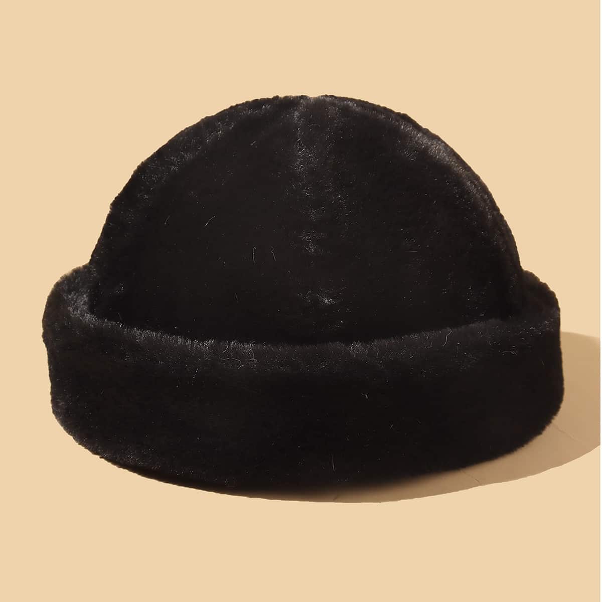 

Plush Landlord Hat, Black