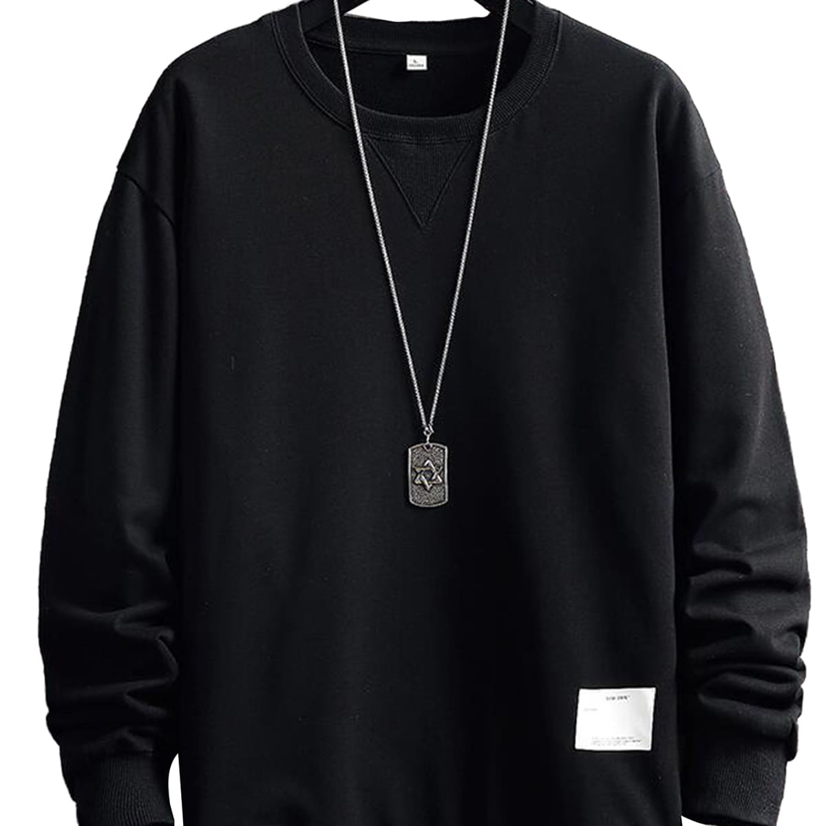 

Guys Letter Sweatshirt, Black
