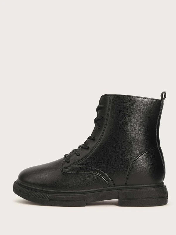 simple combat boots