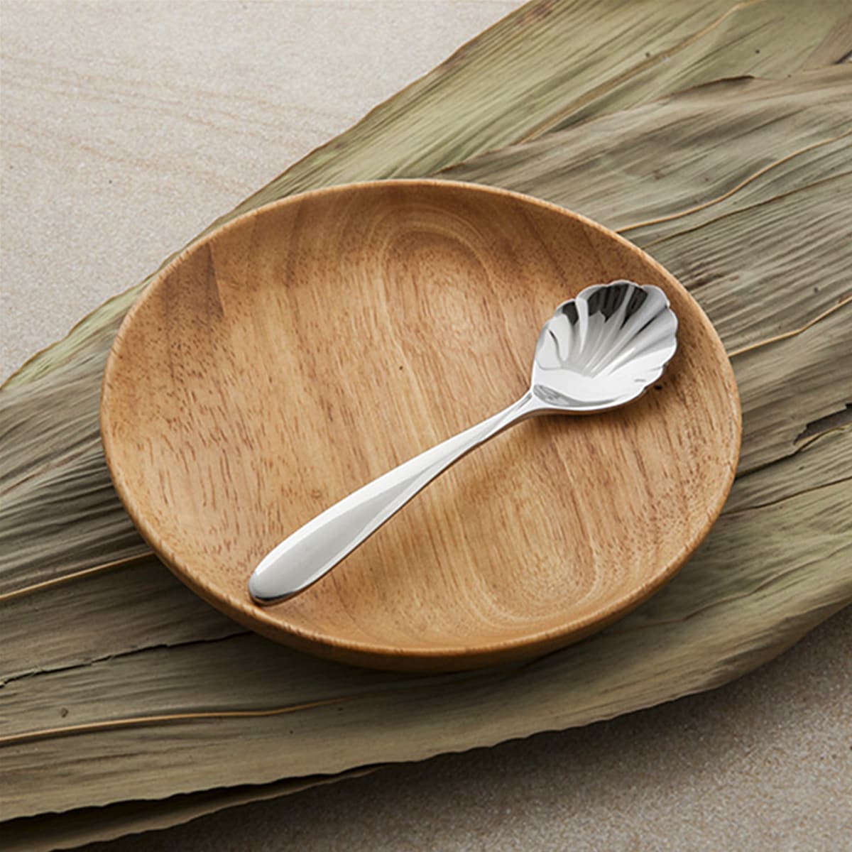 

Shell Design Spoon, Silver