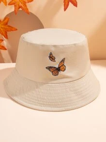 Butterfly Pattern Bucket Hat